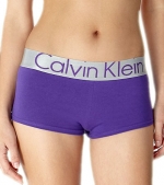 Calvin Klein Steel Cotton Elderberry Short